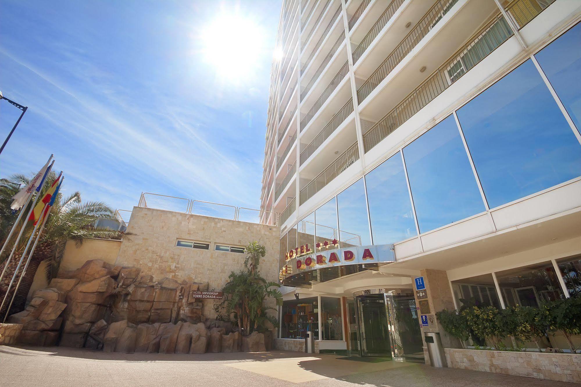 Hotel Servigroup Torre Dorada Benidorm Bagian luar foto