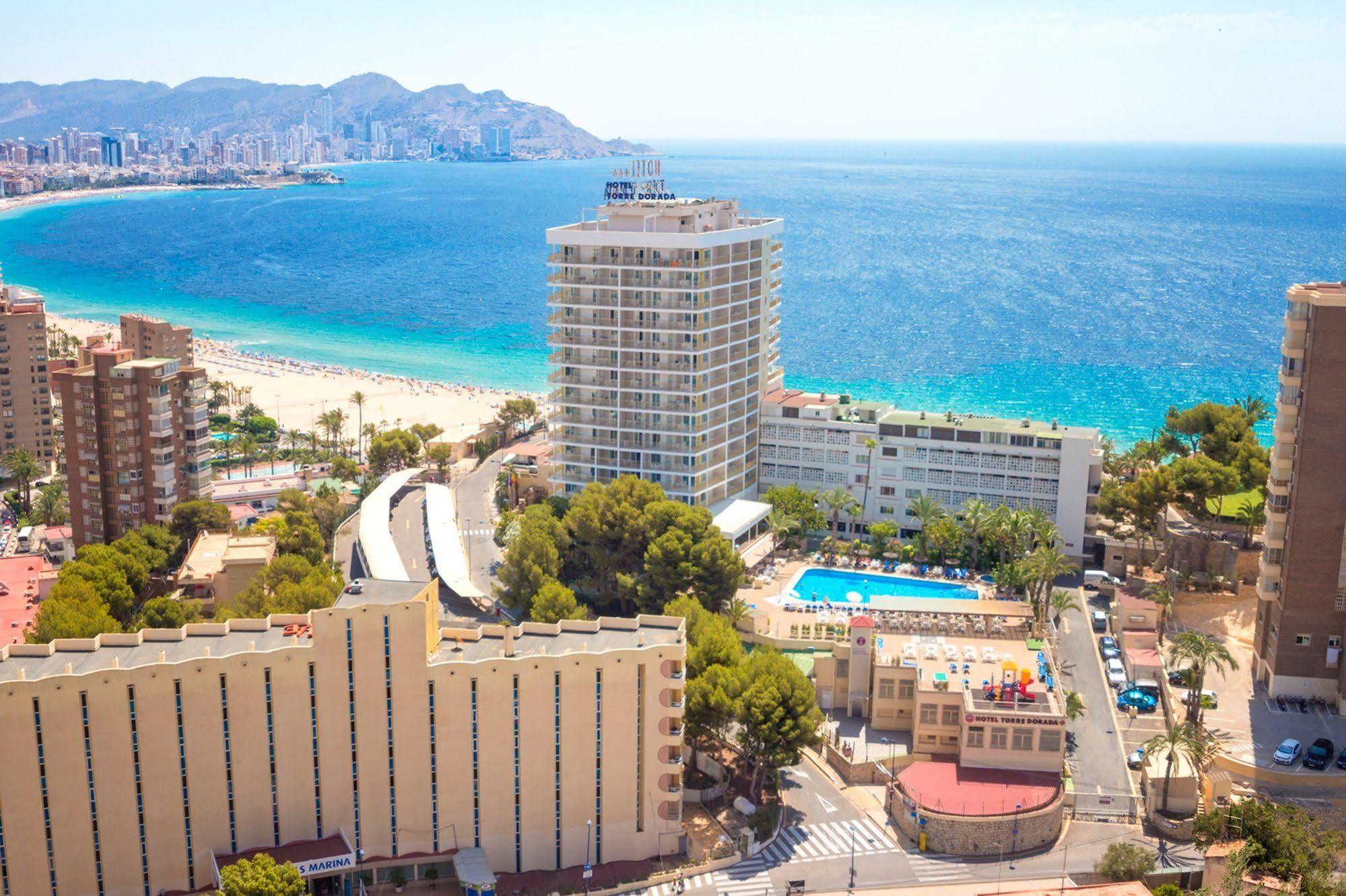 Hotel Servigroup Torre Dorada Benidorm Bagian luar foto